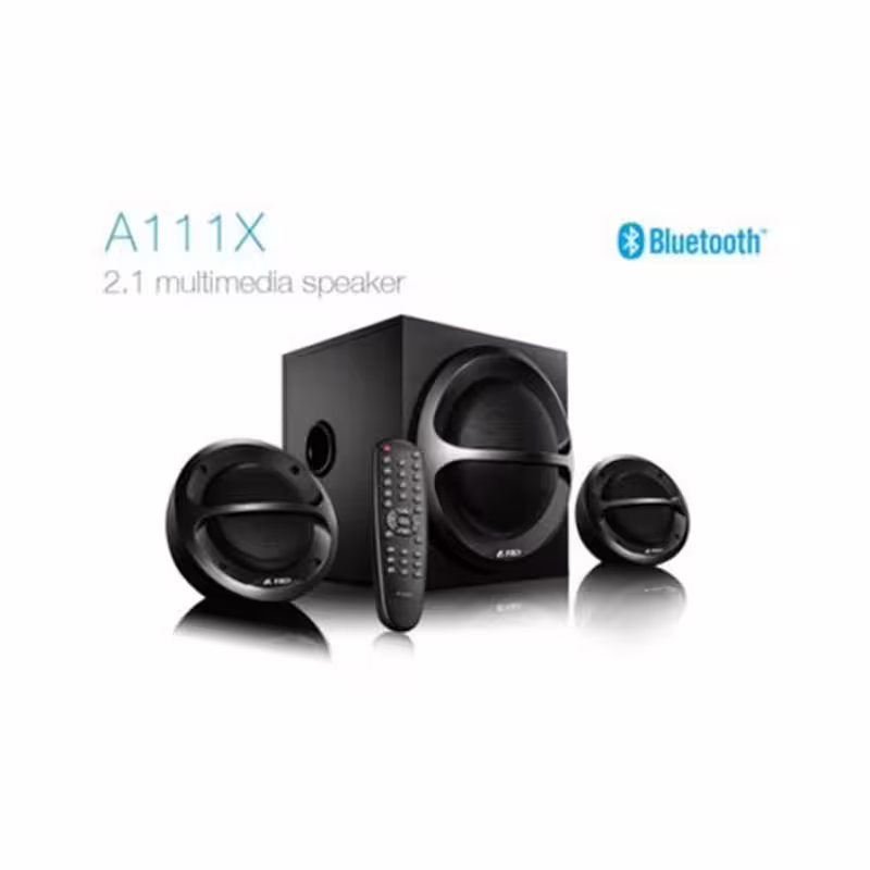 Компютърни тонколонки A111X, блутуут 5.0, буфер, ДУ, 1x13W, 2x11W, 220VAC