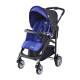 Детска количка, комбинирана Zooper Waltz Royal Blue Plaid, кралско синьо и черно