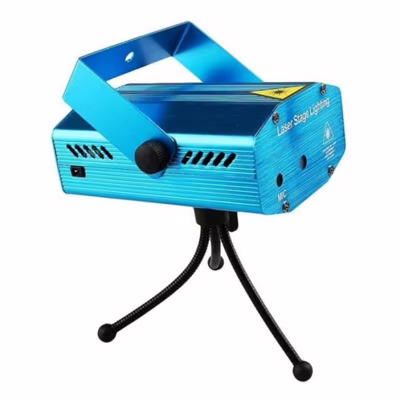 Дискотечен лазер, светлинни ефекти, регулиране, 220VAC