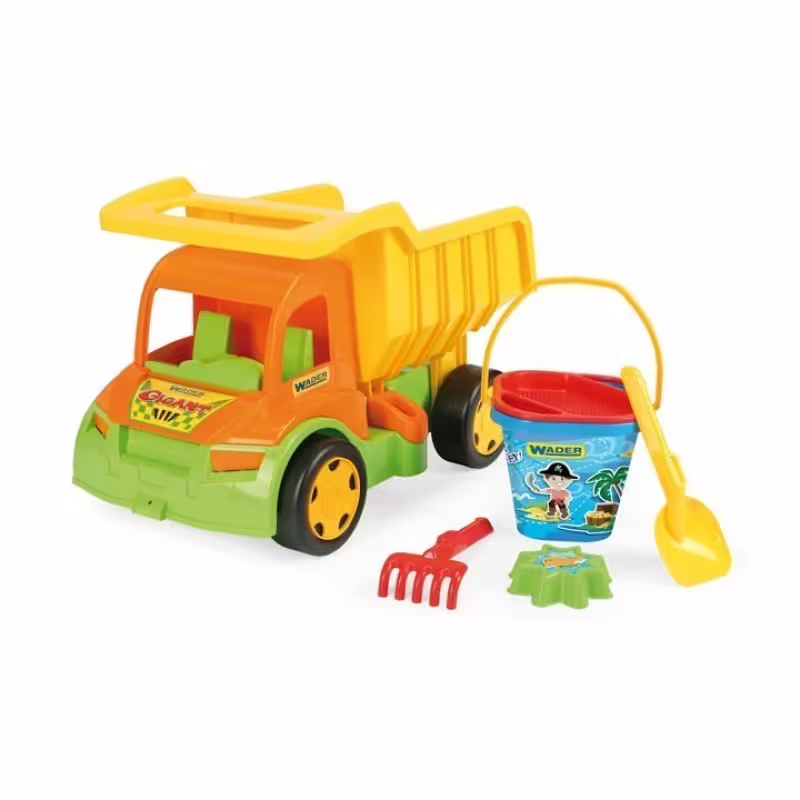 Детски камион със сет за пясък