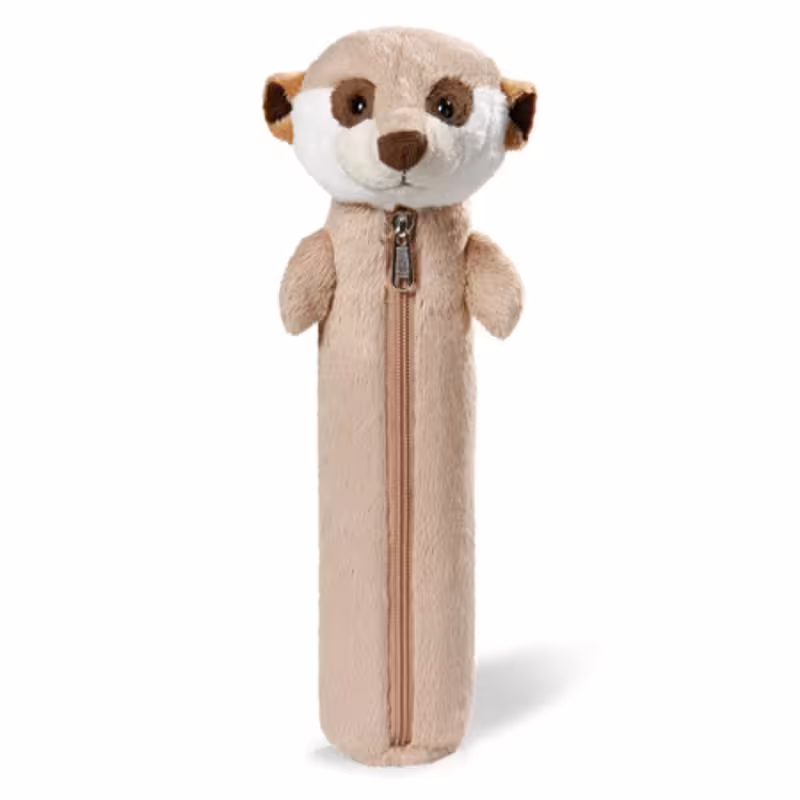 Детски плюшен несесер - сурикат, 25 см