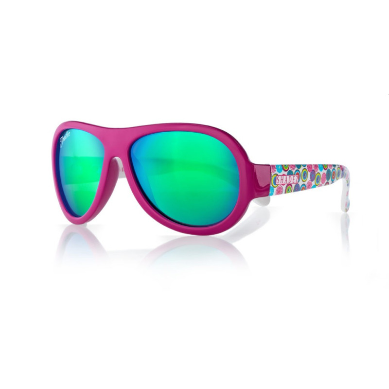 Детски слънчеви очила Shadez Designers Psychedelic Fuchsia от 3-7 години
