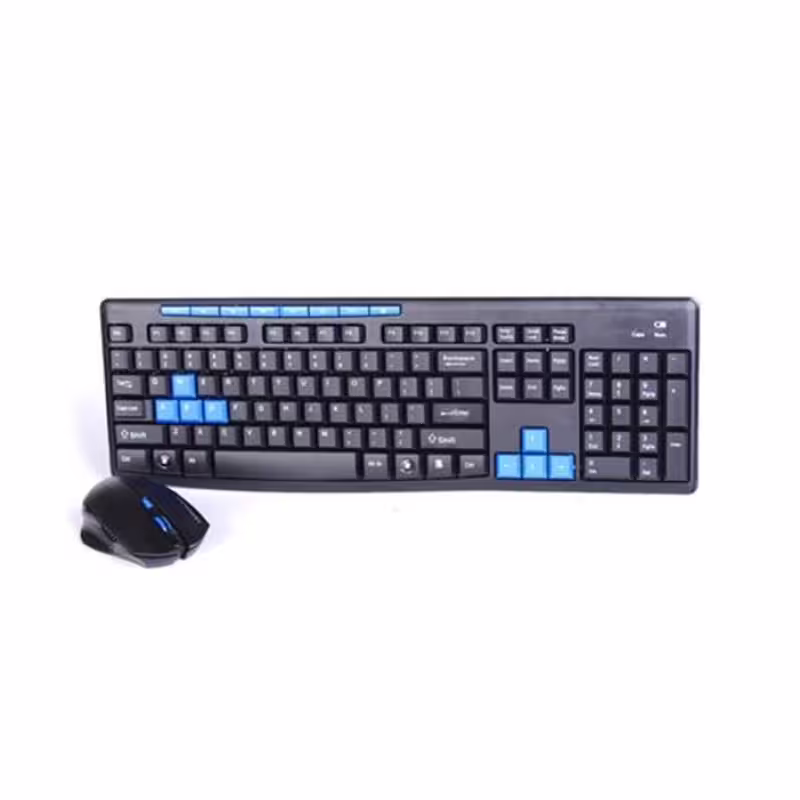 Комплект HK3800 безжична клавиатура и безжична мишка USB