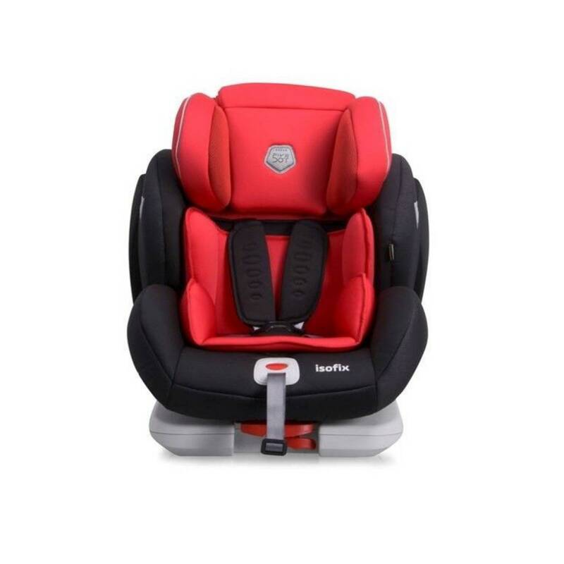 Детско столче за кола Penta Fix 1/2/3 (9-36 kg) - Червено