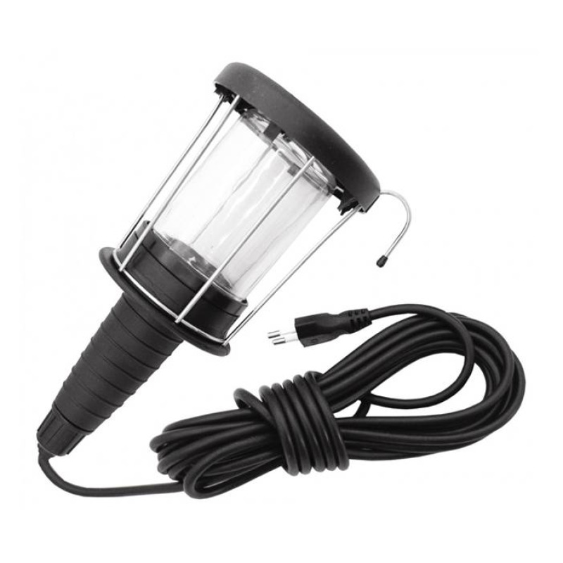 Преносима лампа с кабел и предпазна PVC решетка E27 60W 220V 5m