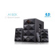 Компютърни тонколонки A180X с блутуут и буфер с дистанционно 1x14W+2x14W