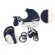 Количка Baby Merc 2 в 1 модел Style морско синьо с кремаво