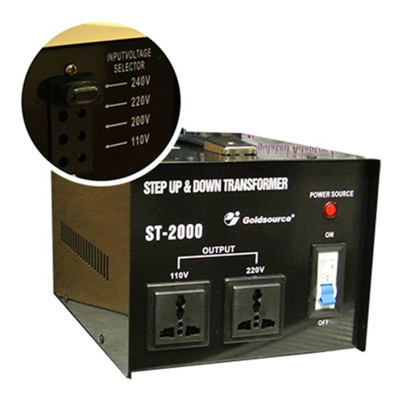 Конвертор, ST-2000, преобразувател, 220VAC, 110VAC, 2000W