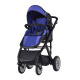 Комбинирана количка 2 в 1 Zooper Flamenco Royal Blue Plaid, кралско синьо