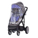Комбинирана количка 2 в 1 Zooper Flamenco Royal Blue Plaid, кралско синьо