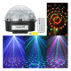 Дискотечена магическа топка със светлинни ефекти RGB 5W 220V