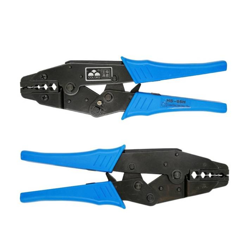 Клещи кербовачни/кримпващи HS-05H за BNC и F-конектори 1,72-8,1mm2