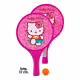 Комплект от 2 ракети и топче за игра - Hello Kitty