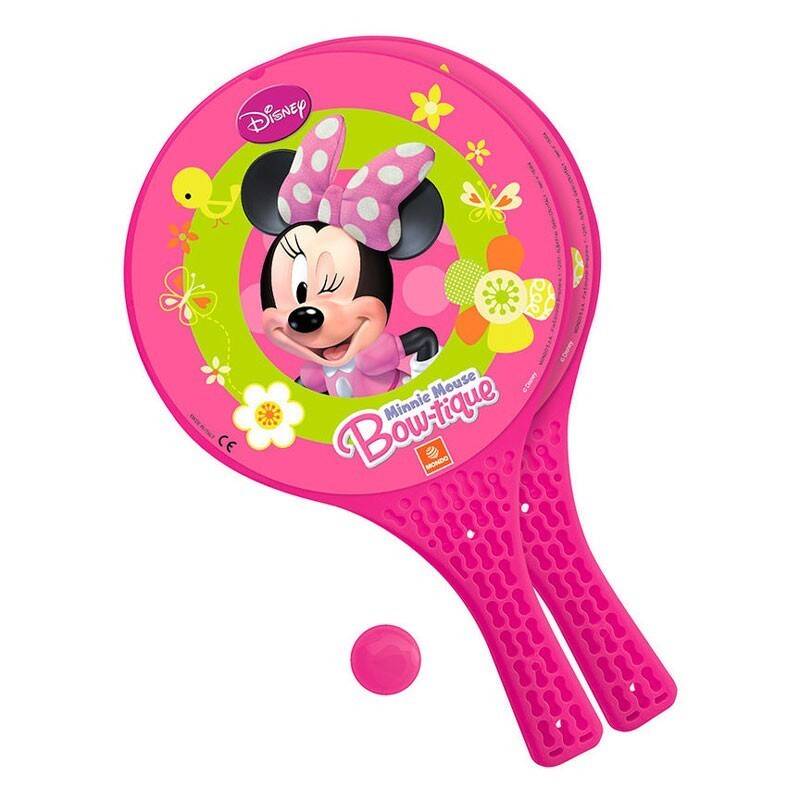 Комплект от 2 ракети и топче за игра навън - Minnie Mouse