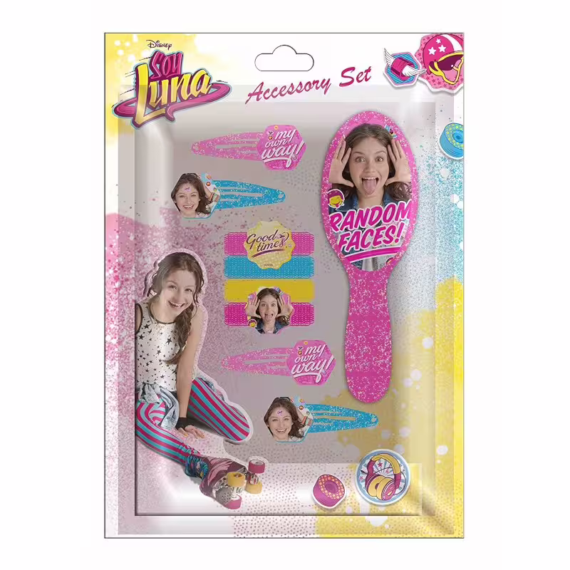 Комплект с аксесоари за коса Soy Luna 9 части