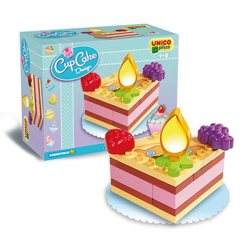 Конструктор за деца - парче от торта, Unico