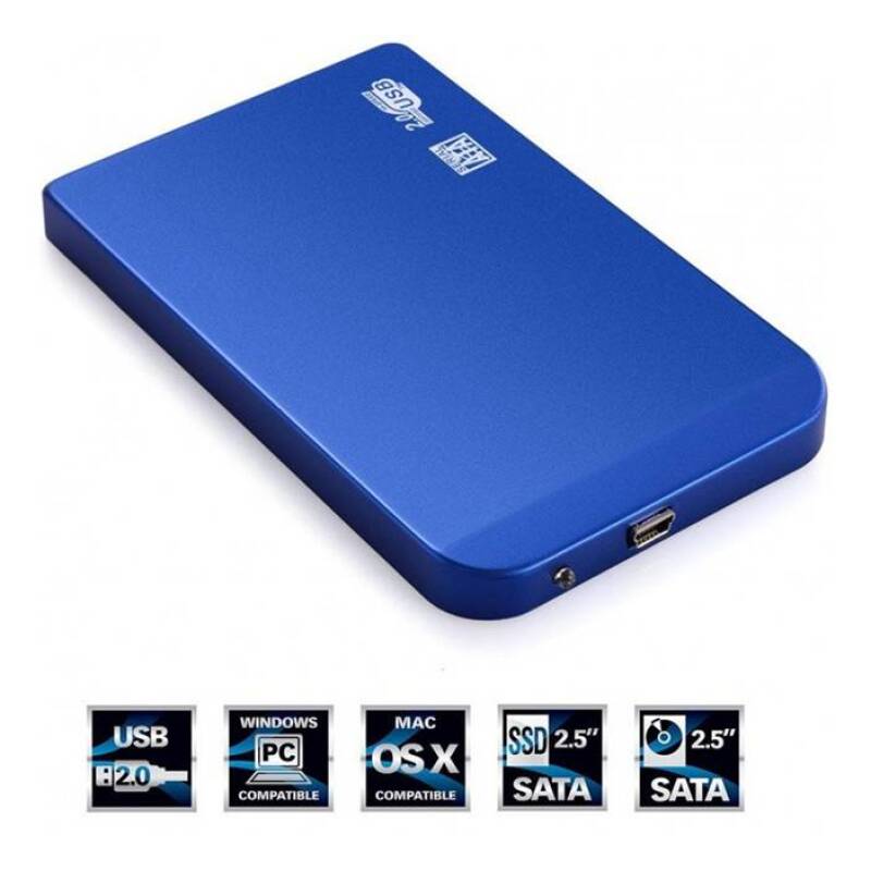 Кутия HDD за вътрешен хард диск 2,5" SATA MINI USB