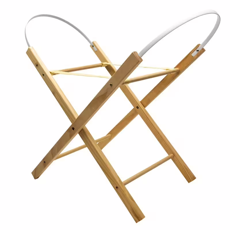 Сгъваема стойка за бебешко плетено кошче