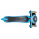 Тротинетка - триколка EVO 4 в 1 Plus Light със светещи колела и двуцветна платформа - Синя