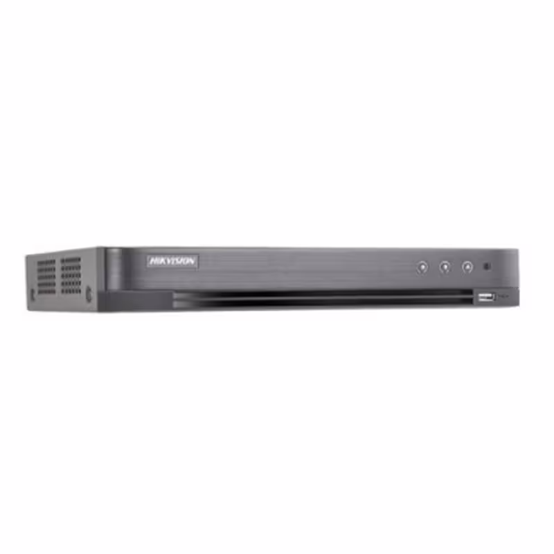 Записващо устройство DVR-DS-7204HQHI-K1/A за 4 камери 100/25 кадъра LAN ДУ