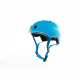 Цветна каска за колело и тротинетка, 51-54 см - Светло синя
