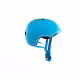 Цветна каска за колело и тротинетка, 51-54 см - Светло синя
