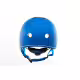 Цветна каска за колело и тротинетка, 51-54 см - Синя