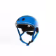 Цветна каска за колело и тротинетка, 51-54 см - Синя