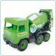 Голям зелен Камион бетоновоз за игра