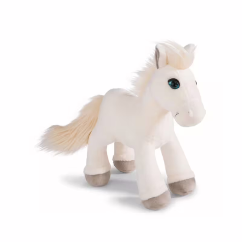 Детска плюшена играчка - бяло Конче