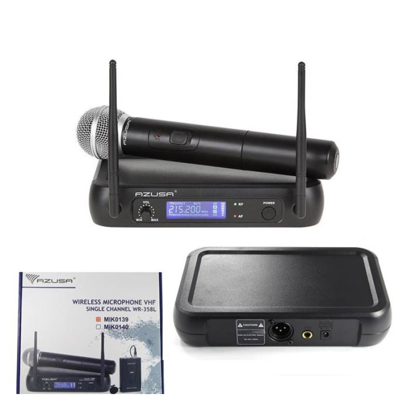 Професионална система с 1 безжичен микрофон WR-358L