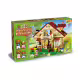 Детски конструктор - двуетажна хижа, Unico