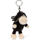 Ключодържател с овцата Jolly - Don't worry be happy - Черен 10 см.