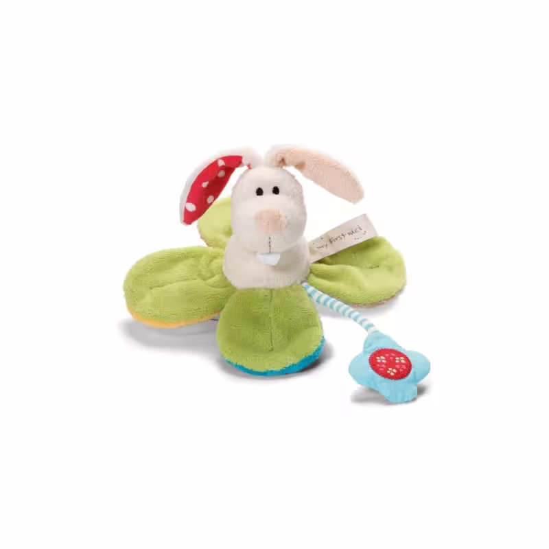 Плюшена бебешка играчка - Зайче