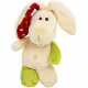 Плюшено зайче с връвка, 15см