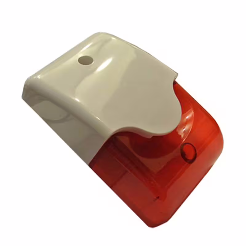 Пиезо сирена FBPS-12074 еднотонална светеща/мигаща 12V