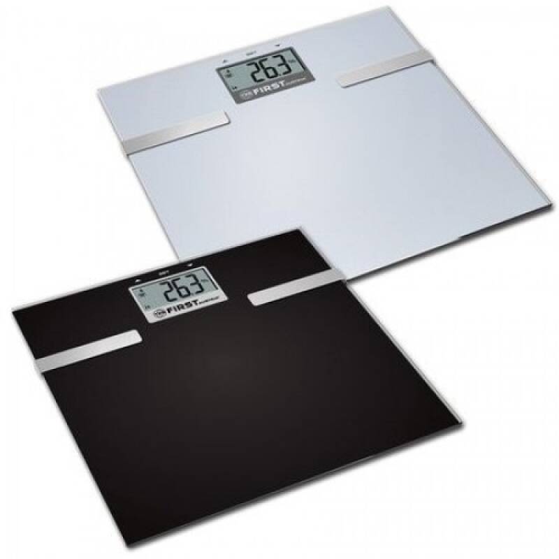 Кантар Body Fat First FA-8006-3-BA, 150 кг, Цифри на LCD, Изчисление калориите на ден, Памет за 12 души