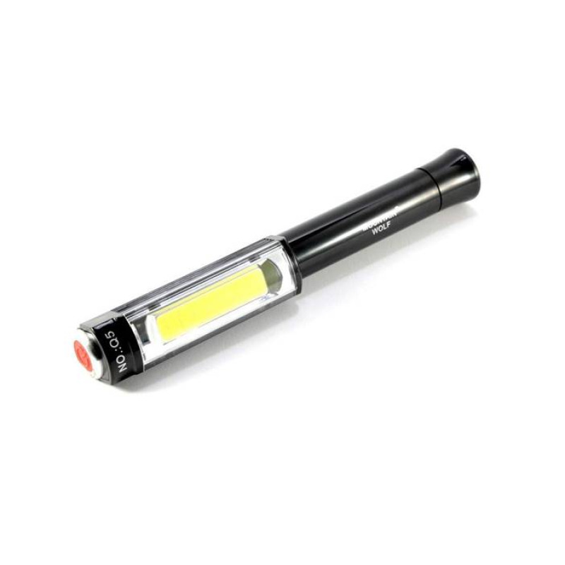 LED фенер с 3 режима и магнит 3xAA 1,5V 10W