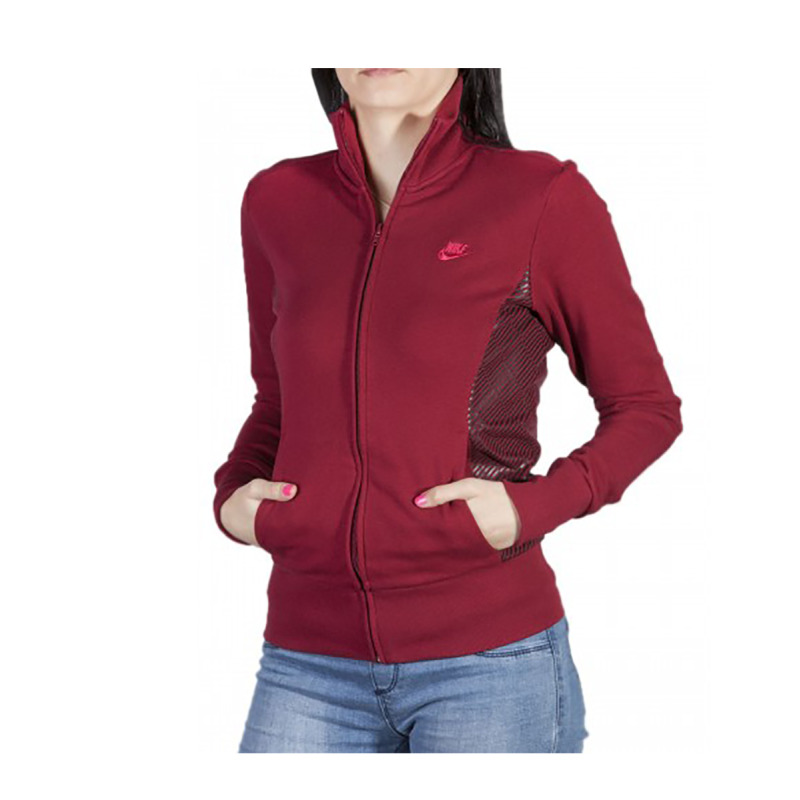 NIKE Full Zip Funnel Neck Tracktop