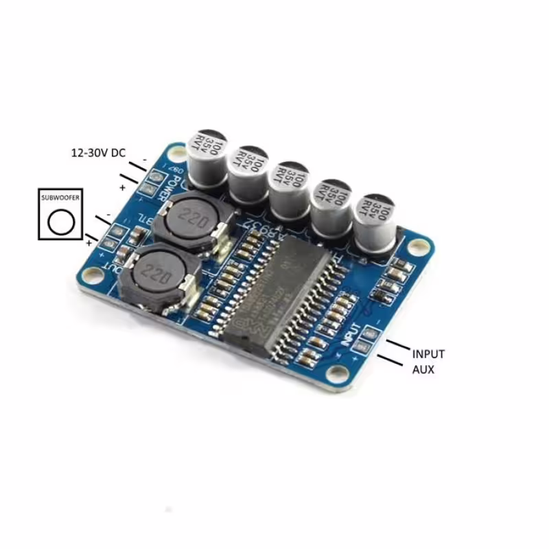 Платка кит за МОНО усилвател 35W клас D