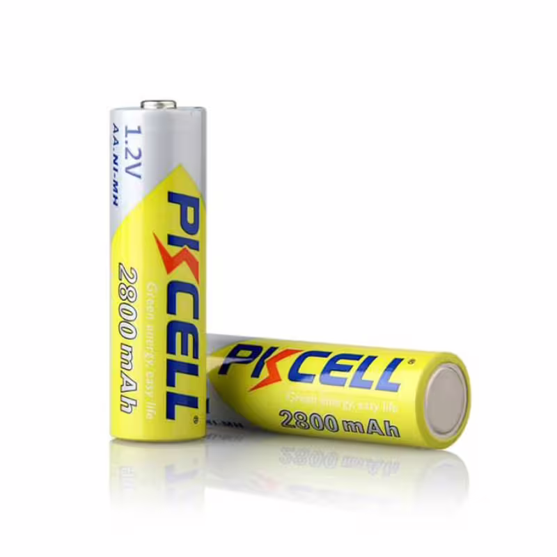 Акумулаторна батерия PKCELL, презареждаема, 1,2VDC, 2800mAh, AA, R06, Ni-MH