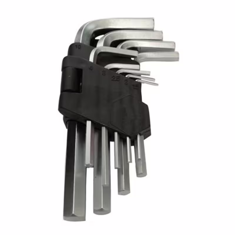 Имбусни (шестограми) ключове Г-образни комплект 9бр. 1,5 - 10mm