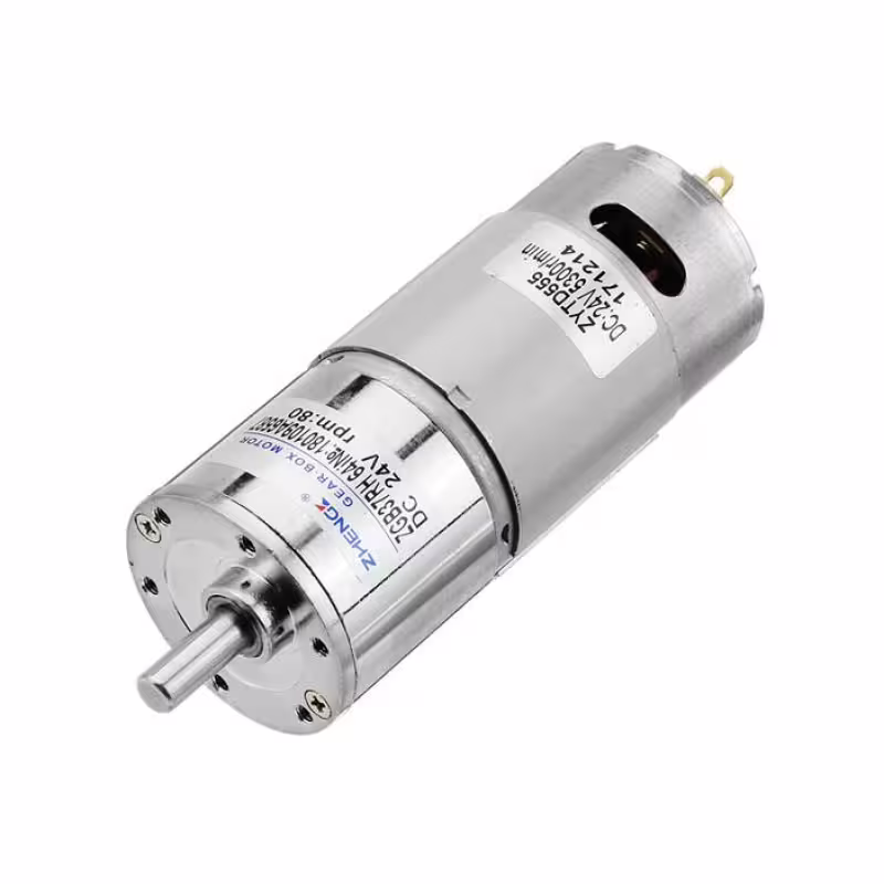 Електрическо моторче VGA28RO, редуктор, 24VDC, 160RPM, Ф28x60mm