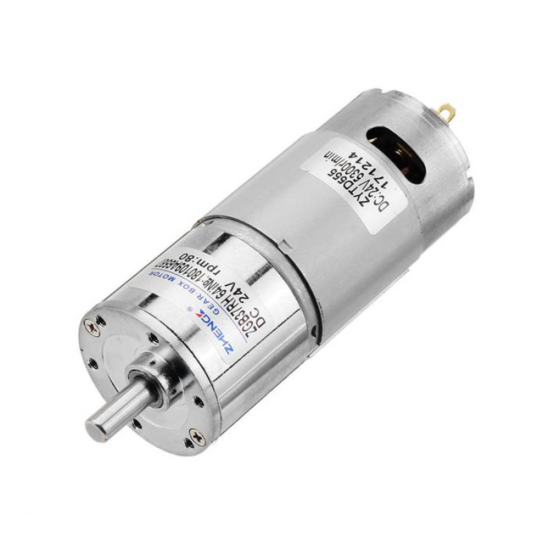 Електрическо моторче VGA28RO, редуктор, 24VDC, 160RPM, Ф28x60mm