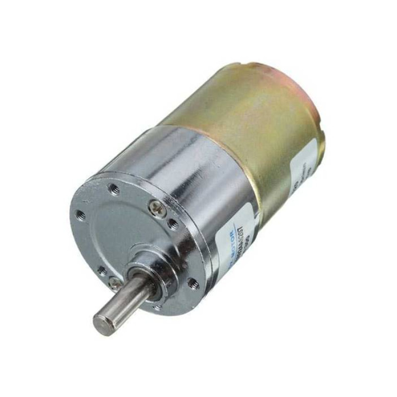 Електрическо моторче VGB37RG, редуктор, 24VDC, 5RPM, Ф37x85mm