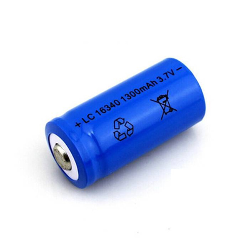 Акумулаторна батерия, 3,7V, 6600mAh, 16340, Li-ion