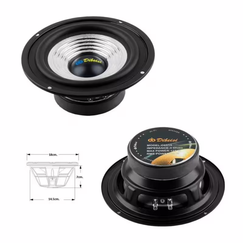 Говорител нискочестотен басов C6515 125W 8Ohm 6,5"
