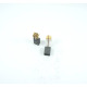 Въглено-графитна четка с пружина и накрайник профил 6x9x13mm