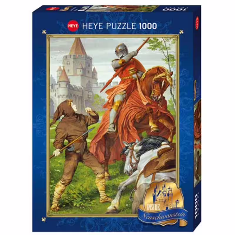 Пъзел Heye от 1000 части - Пърсивал, Картини от Нойшванщайн