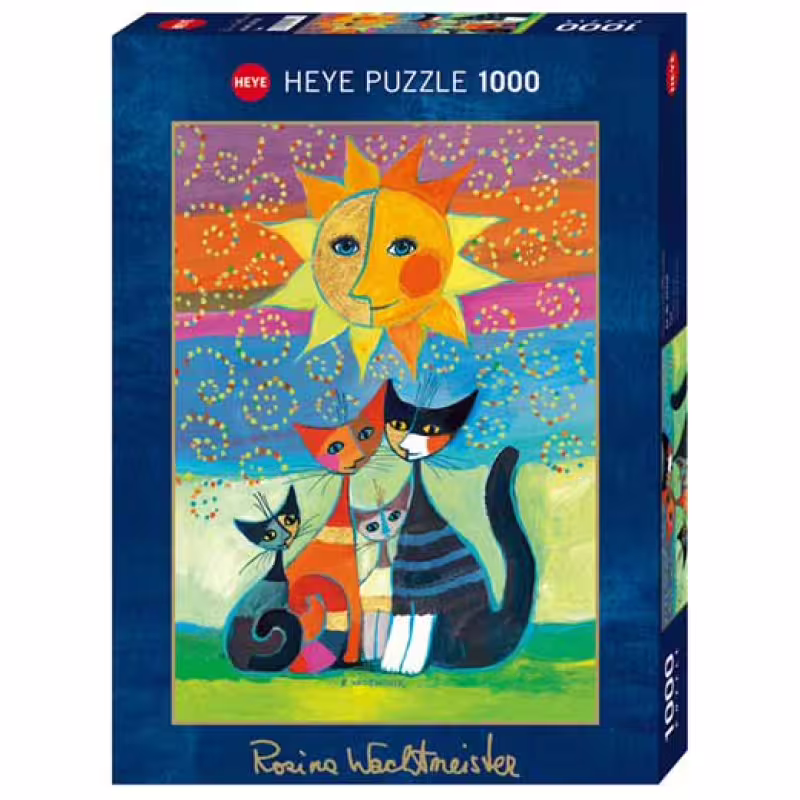 Пъзел Heye от 1000 части - Слънце, Росина Вахтмайстер